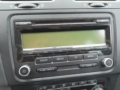Peça sobressalente para automóvel em segunda mão sistema de áudio / rádio cd por volkswagen golf vi (5k1) 2.0 tdi referências oem iam 1k0057186aa