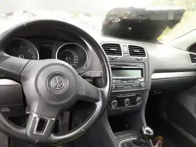 Peça sobressalente para automóvel em segunda mão kit airbag por volkswagen golf vi (5k1) 1.6 tdi referências oem iam 5k0880201aa