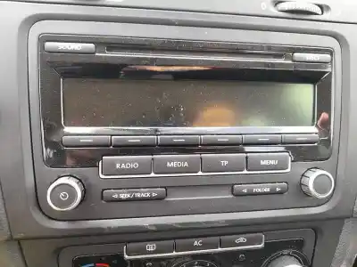 Peça sobressalente para automóvel em segunda mão sistema de áudio / rádio cd por volkswagen golf vi (5k1) 1.6 tdi referências oem iam 1k0057186aa