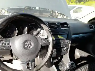 Peça sobressalente para automóvel em segunda mão kit airbag por volkswagen golf vi (5k1) 1.6 tdi referências oem iam 5n0880201f