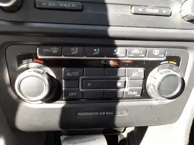 Peça sobressalente para automóvel em segunda mão comando de sofagem (chauffage / ar condicionado) por volkswagen golf vi (5k1) 1.6 tdi referências oem iam 5k0907044ha