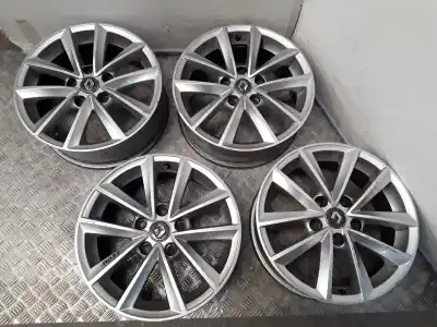 Автозапчастина б/у комплект коліс для RENAULT MEGANE IV FASTBACK (B9A/M/N_) 1.2 TCE 130 (B9MR) Посилання на OEM IAM 6.5X16 5 TORN ET41   Автозапчастина б/у комплект коліс для RENAULT MEGANE IV FASTBACK (B9A/M/N_) 1.2 TCE 130 (B9MR) Посилання на OEM IAM 6.5X16 5 TORN ET41