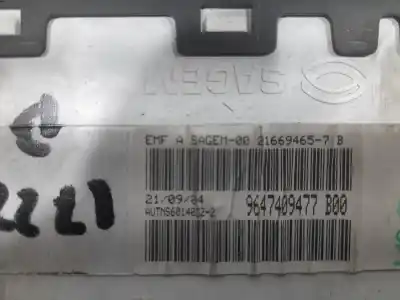 Second-hand car spare part multifunction display for citroen c2 (jm_) 1.4 oem iam references 9647409477  