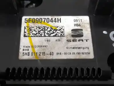 Second-hand car spare part climate control for seat leon st (5f8) 2.0 tdi oem iam references 5f0907044h  