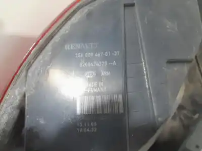 Tweedehands auto-onderdeel linker achterlamp voor renault scénic ii (jm0/1_) 1.5 dci (jm1e, jm16) oem iam-referenties 8200474328   Tweedehands auto-onderdeel linker achterlamp voor renault scénic ii (jm0/1_) 1.5 dci (jm1e, jm16) oem iam-referenties 8200474328