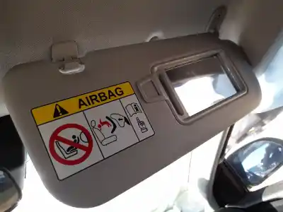 Second-hand car spare part right sunshade for kia stonic (yb) 1.0 t-gdi eco-dynamics+ oem iam references 85220h8010bf3   Second-hand car spare part right sunshade for kia stonic (yb) 1.0 t-gdi eco-dynamics+ oem iam references 85220h8010bf3