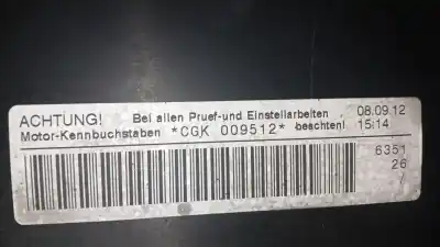 Second-hand car spare part complete engine for audi a5 (8t3) 2.7 tdi oem iam references cgk 009512 