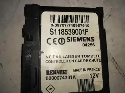 Автозапчастина б/у тримач картки / зчитувач ключа для renault megane ii familiar authentique confort посилання на oem iam s118539001f  8200074331a Автозапчастина б/у тримач картки / зчитувач ключа для renault megane ii familiar authentique confort посилання на oem iam s118539001f  8200074331a