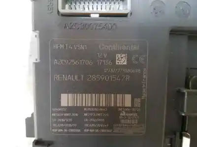 Second-hand car spare part start card / key reader for renault clio iv limited oem iam references a2c92561706  