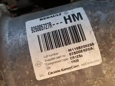 Second-hand car spare part air conditioning compressor for dacia lodgy (js_) 1.6 lpg oem iam references 926005727r