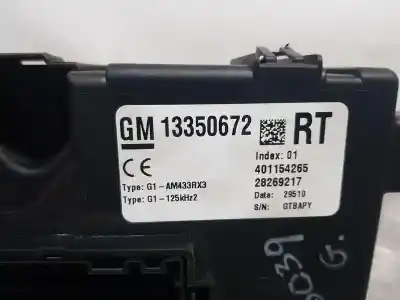 Second-hand car spare part fuse box unit for opel corsa d ´´111 years´´ oem iam references 13350672  