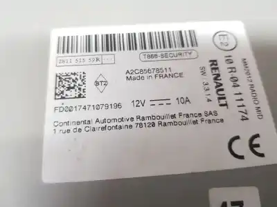 Автозапчасти б/у электронный модуль за renault captur i (j5_, h5_) 1.2 tce 120 ссылки oem iam 281151549r a2c85678511 