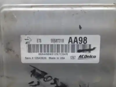 Автозапчастина б/у ебу контролер двигуна для opel corsa d (s07) 1.2 (l08, l68) посилання на oem iam 55587318  