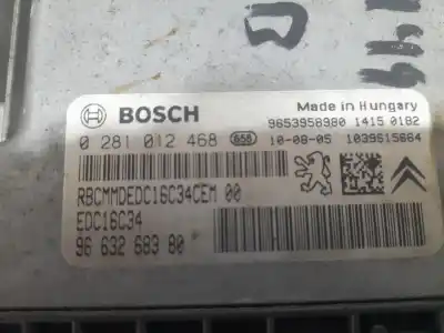Peça sobressalente para automóvel em segunda mão centralina de motor uce por citroen xsara picasso 5p (c desde 10/1999) xsara picasso lx plus 1560 cc (1.6 ltr) /66kw referências oem iam 9663268380 0281012648 