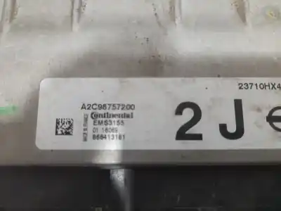 Автозапчастина б/у ебу контролер двигуна для nissan qashqai ii suv (j11, j11_) 1.2 dig-t посилання на oem iam a2c98757200 ems3155 