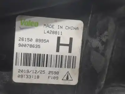 Автозапчасти б/у правая противотуманная фара за nissan qashqai ii suv (j11, j11_) 1.5 dci ссылки oem iam 261508995ah  l428811