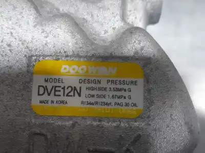 Автозапчасти б/у компрессор кондиционера воздуха за kia stonic (yb) 1.0 t-gdi ссылки oem iam 9a1010066 dve12n 