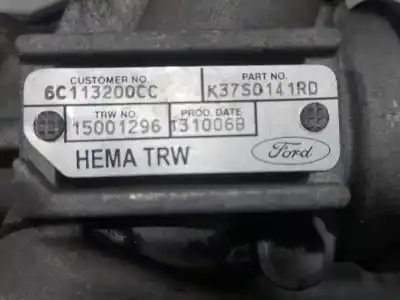 Peça sobressalente para automóvel em segunda mão caixa de direção por ford transit autobús (fd_ _, fb_ _, fs_ _, fz_ _, fc_ _) 2.2 tdci referências oem iam 6c113200cc  k37s0141rd