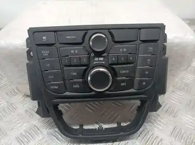 Peça sobressalente para automóvel em segunda mão comando de controlo do rádio por opel astra j lim. selective business referências oem iam 13346050