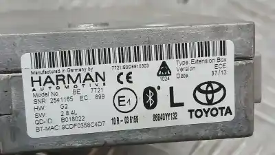 Second-hand car spare part electronic module for toyota auris hybrid active oem iam references 86840yy132 2541165 