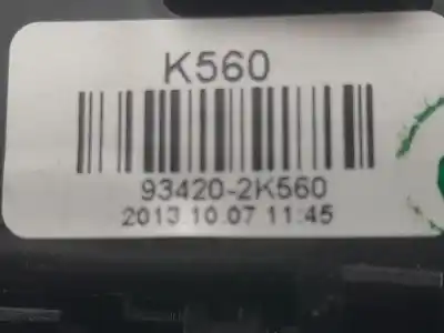 Pezzo di ricambio per auto di seconda mano comando pulito per kia cee'd (jd) 1.6 crdi 110 riferimenti oem iam 934202k560 3753ma2210 934101m531