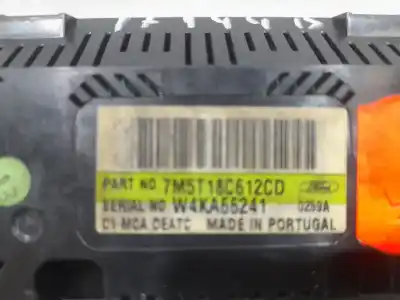 Автозапчастина б/у контроль опалення / кондиціонації для ford focus ii turnier (da_, ffs, ds) 2.0 tdci посилання на oem iam 7m5t18c612cd  w4ka66241