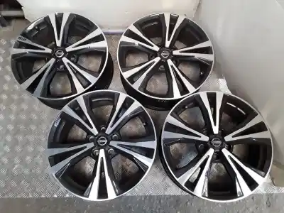 Автозапчасти б/у комплект колес за nissan qashqai ii suv (j11, j11_) 1.5 dci ссылки oem iam 7x18 5 torn et40