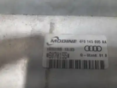 Автозапчастина б/у інтеркулер для audi a6 c6 (4f2) 2.0 tdi посилання на oem iam 4f0145805aa  