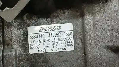 Second-hand car spare part air conditioning compressor for bmw 1 (e87) 118 d oem iam references 64526987862 4472601850 denso 6sbu14c