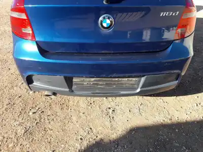 Peça sobressalente para automóvel em segunda mão para choques traseiro por bmw 1 (e81) 118 d referências oem iam 51127837434