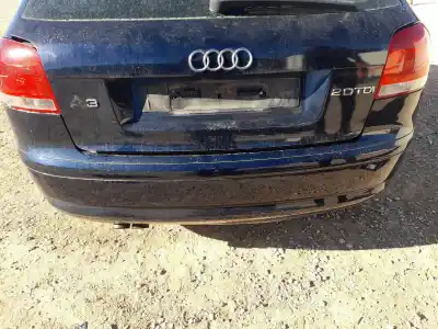 Pezzo di ricambio per auto di seconda mano paraurti posteriore per audi a3 (8p1) 2.0 tdi 16v riferimenti oem iam 8p3807303gru