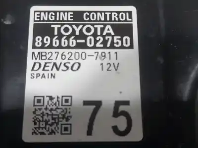 Second-hand car spare part ecu engine control for toyota corolla (e21) hybrid active oem iam references 8966602750  mb762007911