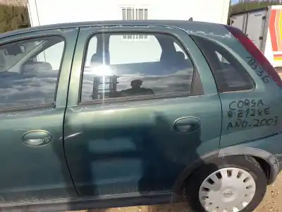Pezzo di ricambio per auto di seconda mano porta posteriore sinistra per opel corsa c (x01) 1.2 (f08, f68) riferimenti oem iam 13114690