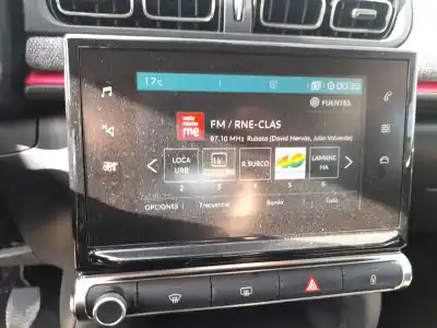 Pezzo di ricambio per auto di seconda mano sistema di navigazione gps per citroen c3 iii (sx) 1.2 vti 82 riferimenti oem iam 98261544xu