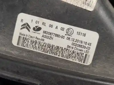 Pezzo di ricambio per auto di seconda mano pilota anteriore destro per citroen c3 iii (sx) 1.2 vti 82 riferimenti oem iam 9820877880