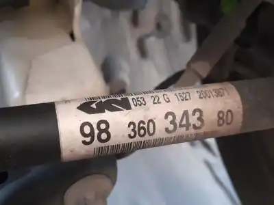 Pezzo di ricambio per auto di seconda mano trasmissione anteriore sinistra per peugeot 208 ii (ub_, up_, uw_, uj_) 1.2 puretech 75 riferimenti oem iam 9836034380