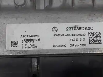 Second-hand car spare part ecu engine control for infiniti q30 1.5d premium city black 109 cv / 80 kw oem iam references 237035da0c  a2c11441200