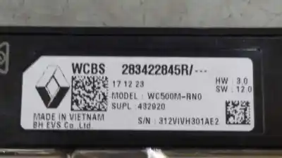 Peça sobressalente para automóvel em segunda mão carregador por renault captur ii techno referências oem iam 283422845r  