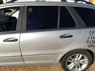 Pezzo di ricambio per auto di seconda mano porta posteriore sinistra per mercedes-benz clase c t-model (s203) c 220 cdi (203.206) riferimenti oem iam a203730070567