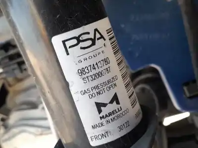 Peça sobressalente para automóvel em segunda mão amortecedor dianteiro esquerdo por opel corsa f 1.2 (68) referências oem iam 9837413780