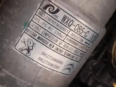 Peça sobressalente para automóvel em segunda mão compressor de ar condicionado a/a a/c por opel corsa f 1.2 (68) referências oem iam 9827596080