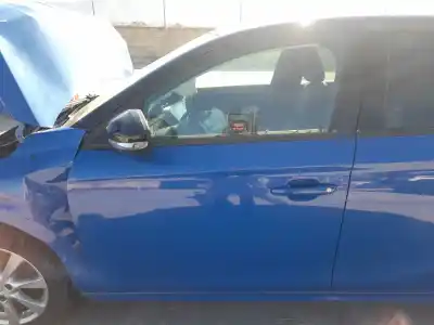 Peça sobressalente para automóvel em segunda mão porta da frente esquerda por opel corsa f 1.2 (68) referências oem iam 9837705780