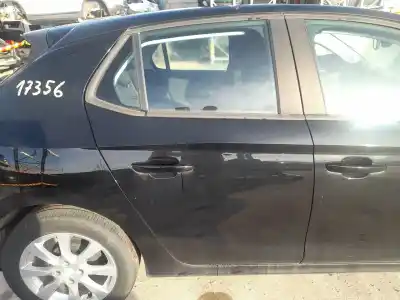 Peça sobressalente para automóvel em segunda mão porta do automóvel traseira direita por opel corsa f 1.2 (68) referências oem iam 9837705980