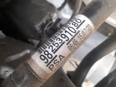 Peça sobressalente para automóvel em segunda mão transmissão dianteira esquerda por opel corsa f 1.2 (68) referências oem iam 9825391080