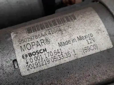 Second-hand car spare part starter motor for jeep compass (mp, m6, mv, m7) 1.4 multiair oem iam references 