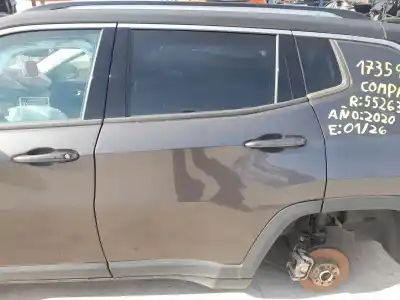 Second-hand car spare part rear left door for jeep compass (mp, m6, mv, m7) 1.4 multiair oem iam references 