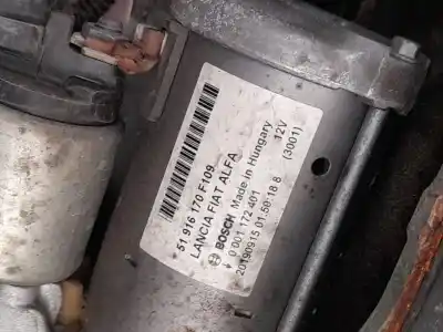 Peça sobressalente para automóvel em segunda mão motor de arranque por fiat tipo fastback (356_, 357_) 1.3 d (356hxh1a) referências oem iam 