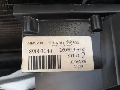 Second-hand car spare part left headlight for nissan primera hatchback (p11) 1.6 16v oem iam references 89003044