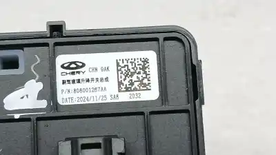 Second-hand car spare part right front power window switch for jaecoo 7 phev 1.5 tgdi 255kw oem iam references 808001267aa  