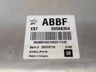 Pezzo di ricambio per auto di seconda mano centralina motore per opel astra j sedán 1.7 cdti (69) riferimenti oem iam 55588354 55579719 